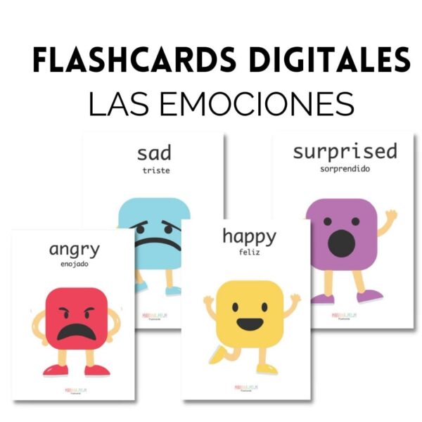 Flashcards Emociones Digital